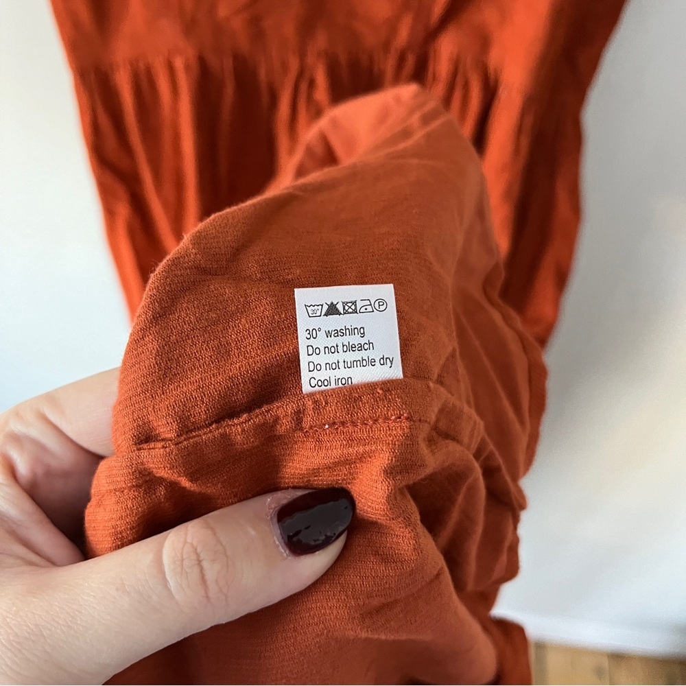 Banjanan Corduroy Franklin Dress in Honey Corduroy Size M - Picture 6 of 9